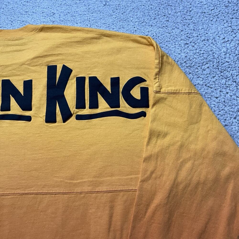 The Lion King Shirt Large Orange Sunset Disney Spirit Jersey Long Sleeve - Picture 11 of 16